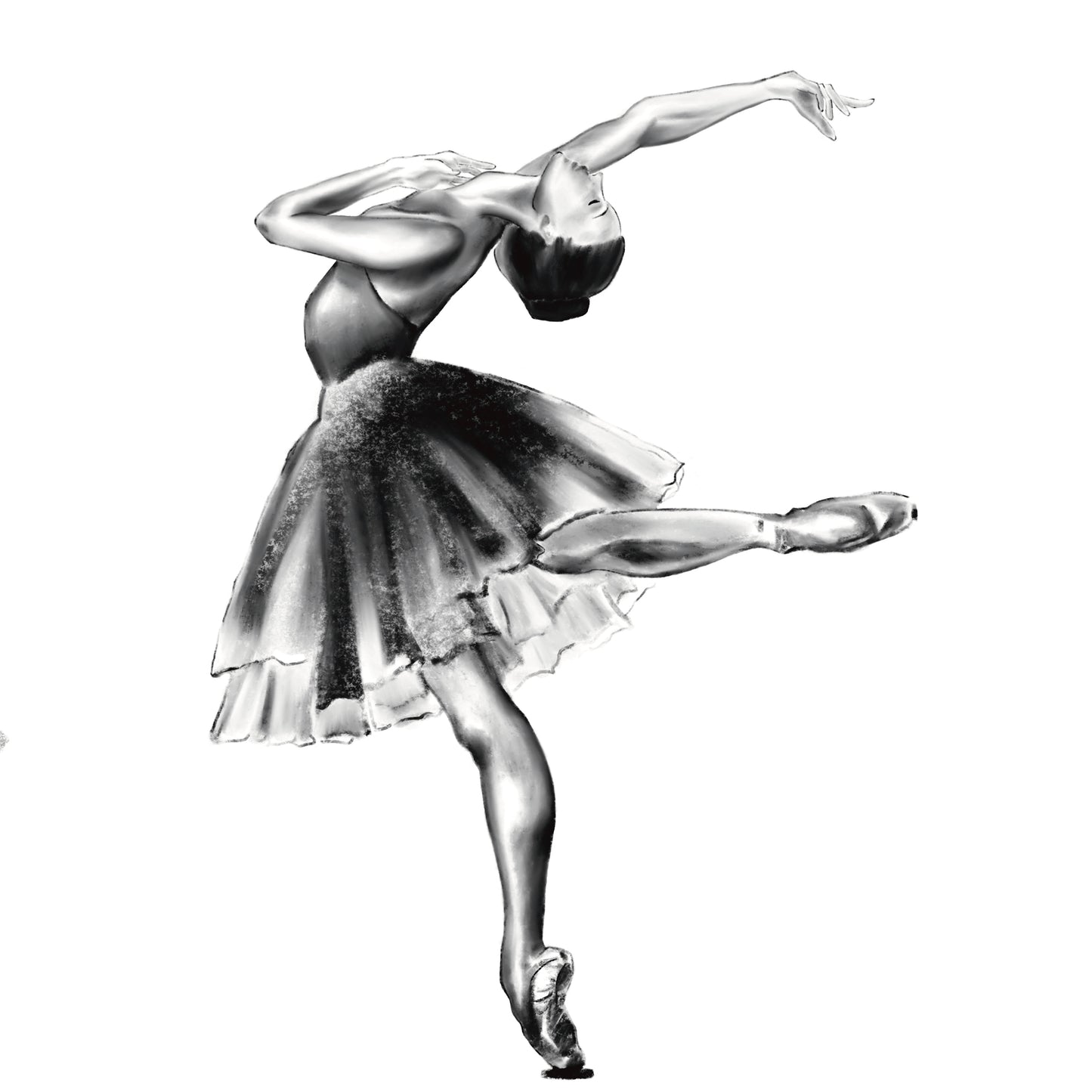 White Ballerinas