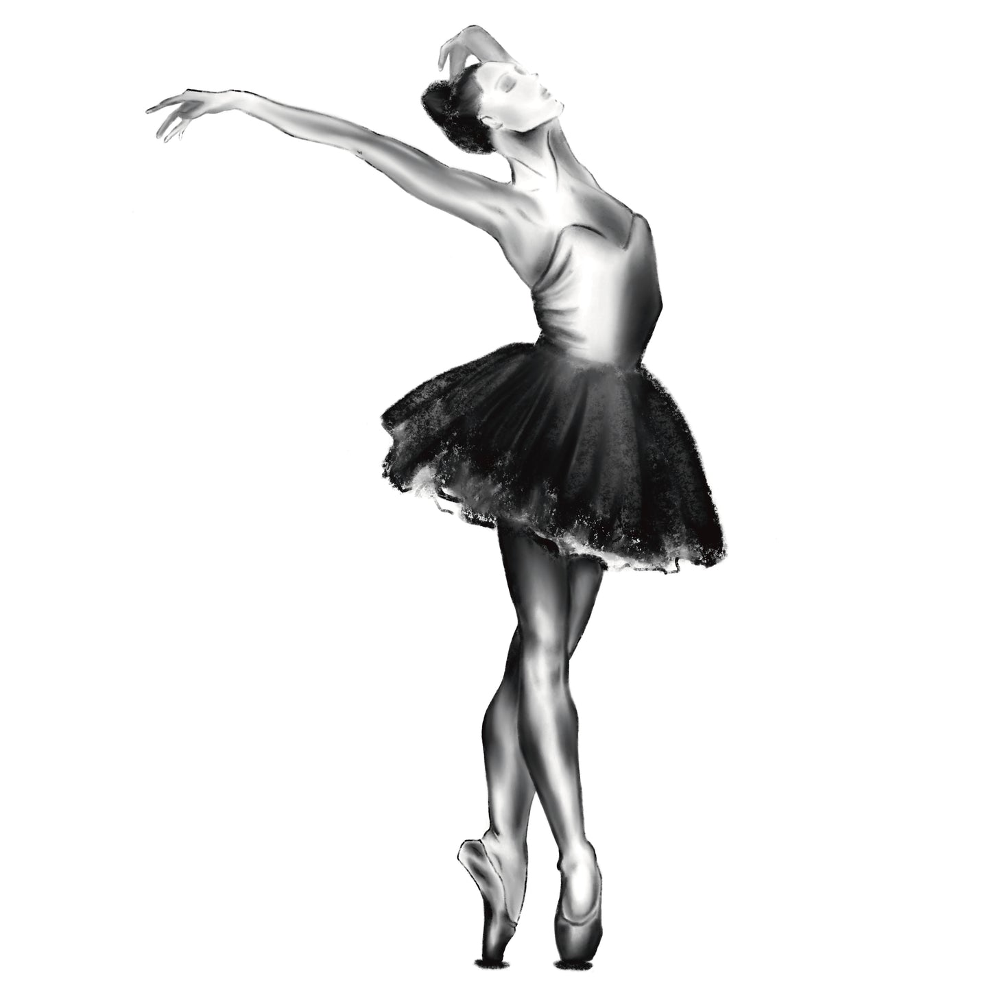 White Ballerinas