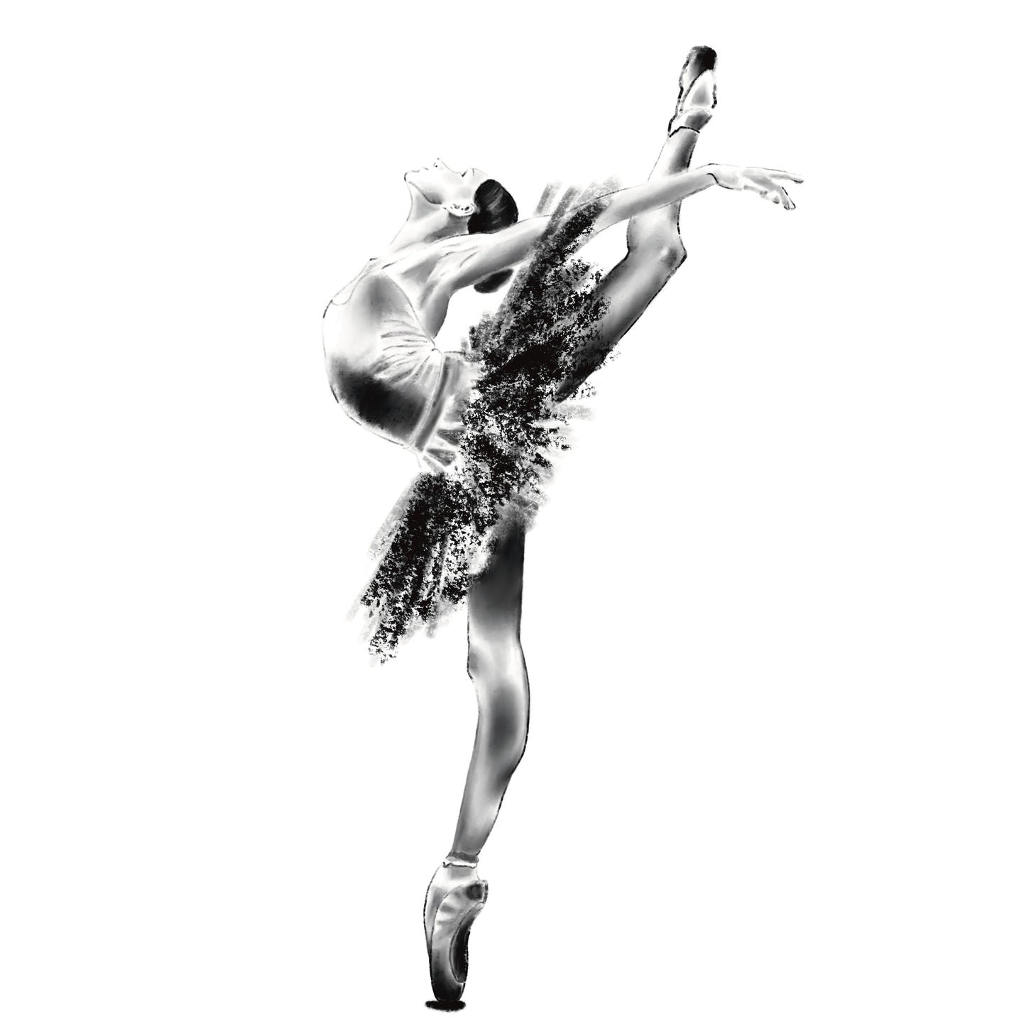 White Ballerinas