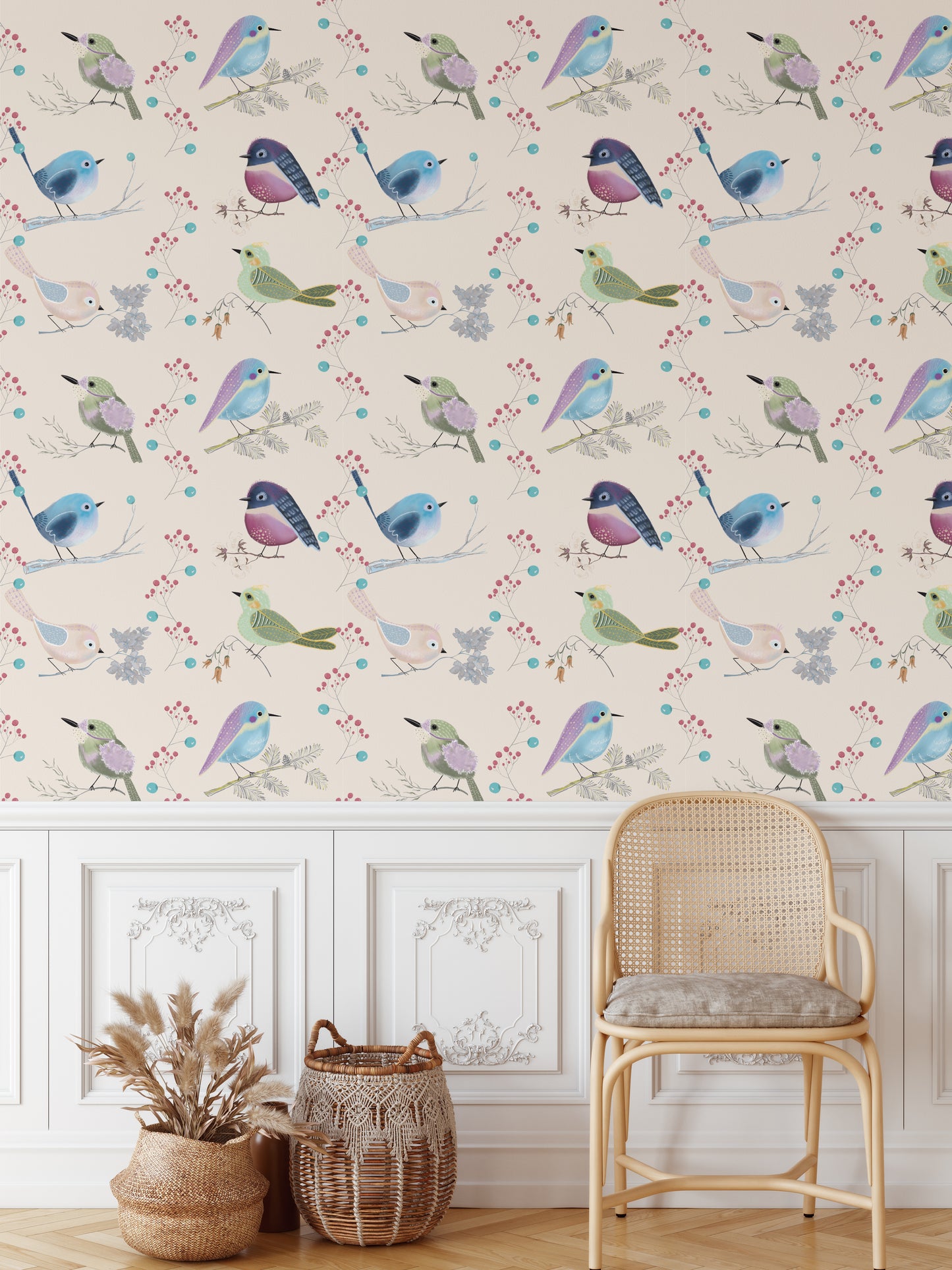 Birds Beige