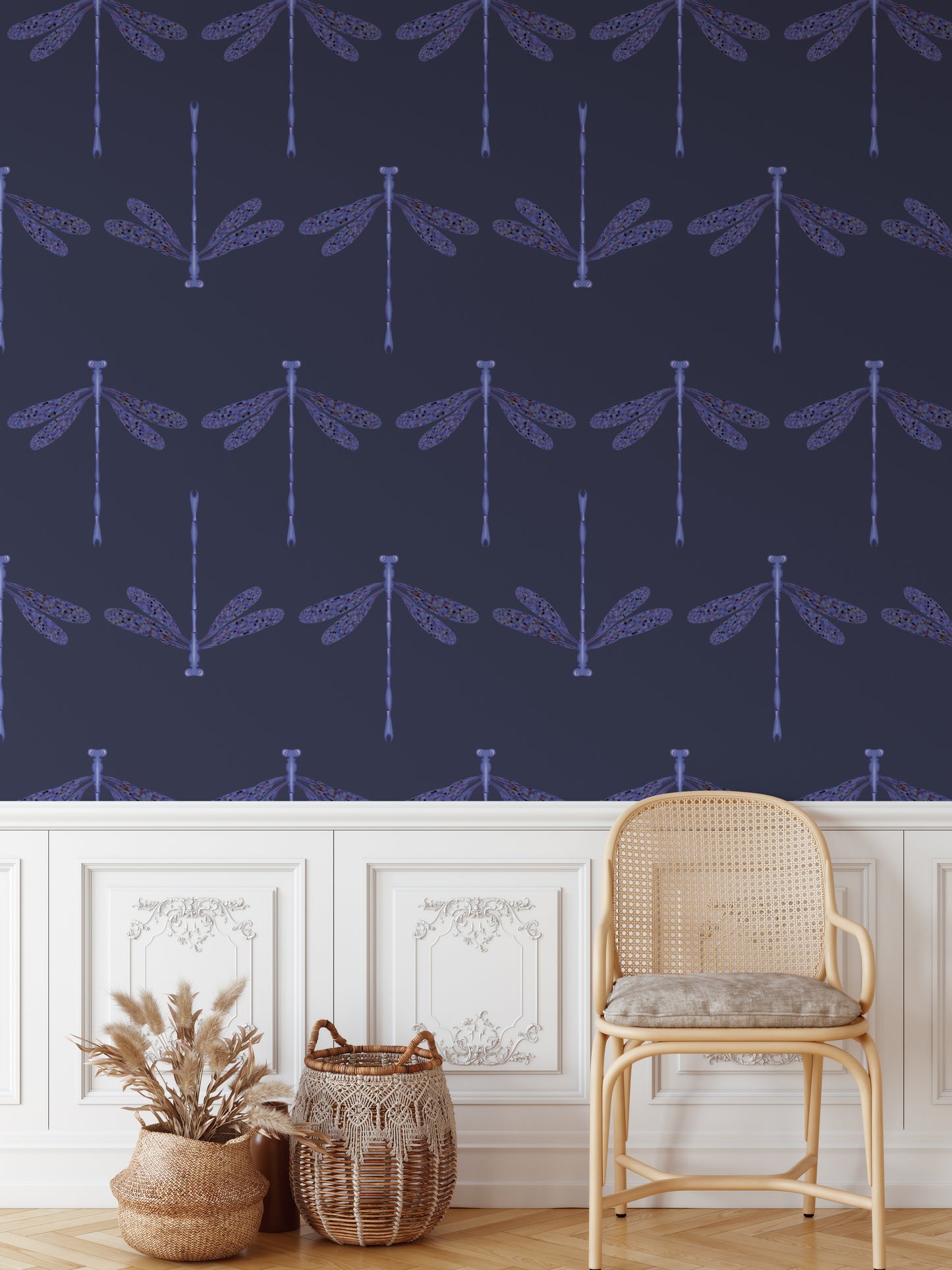 Dragonfly Blue-Purple