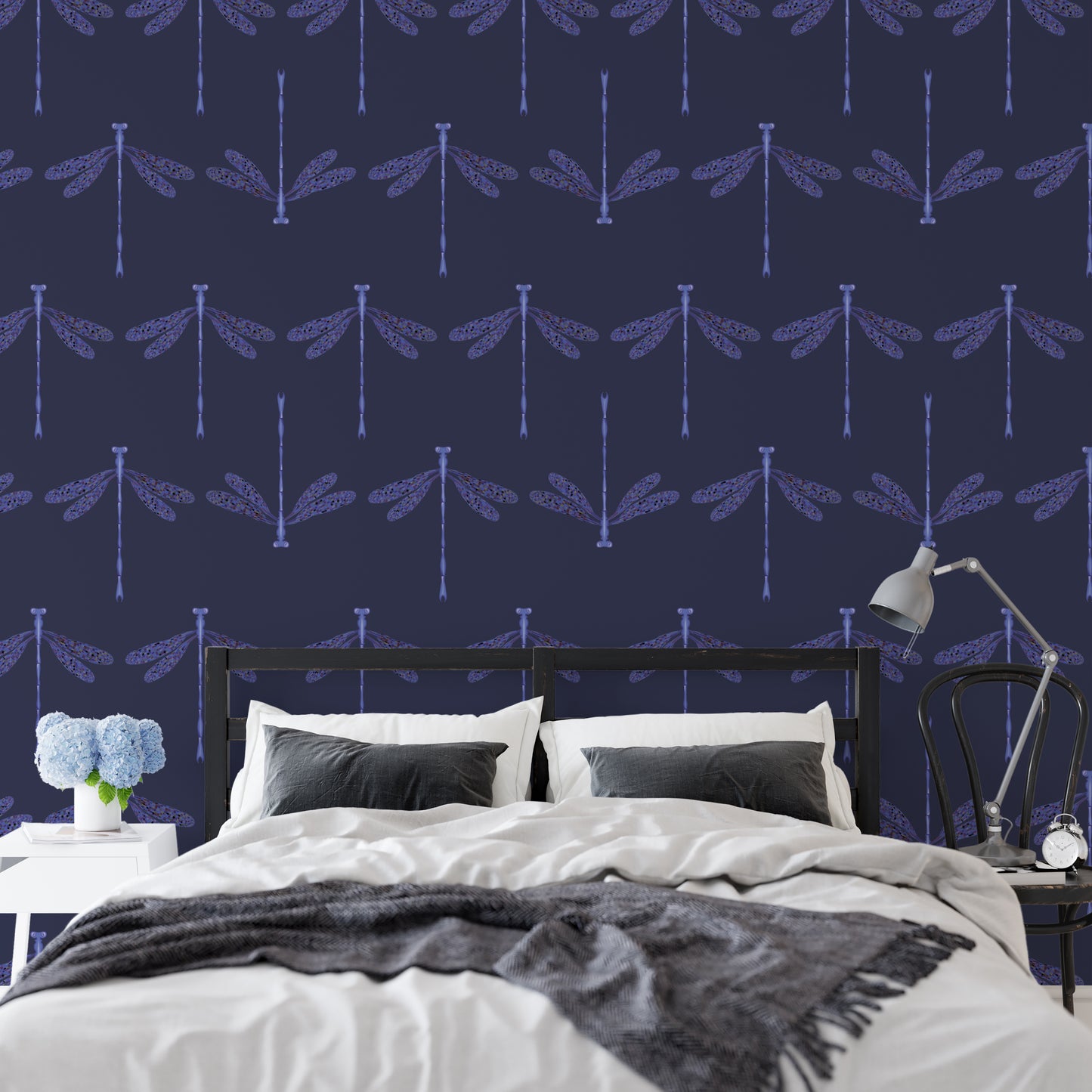 Dragonfly Blue-Purple